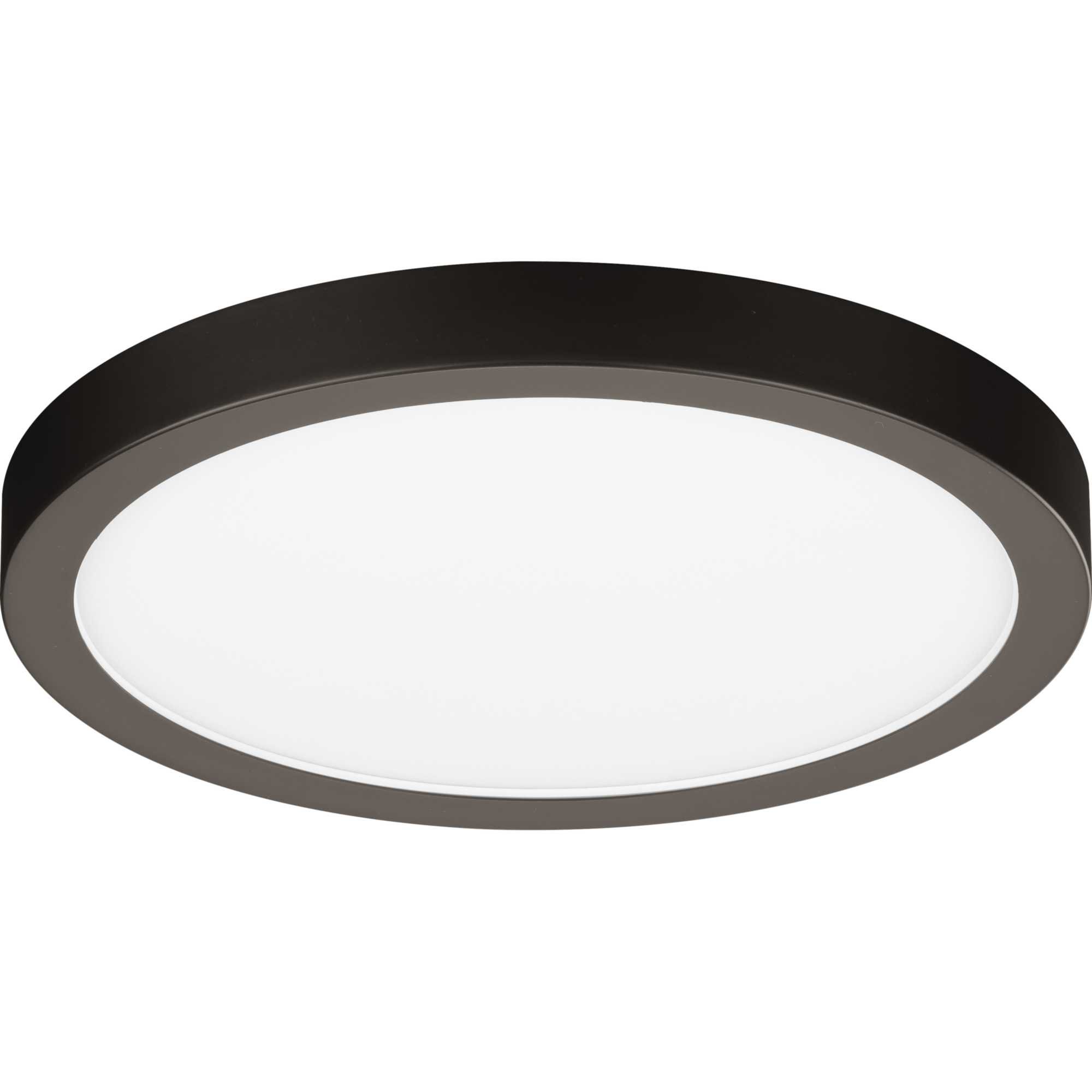 Progress Lighting Everlume Collection Antique Bronze 11" Edgelit Round Trim Ring P860050-020 - alternate 3